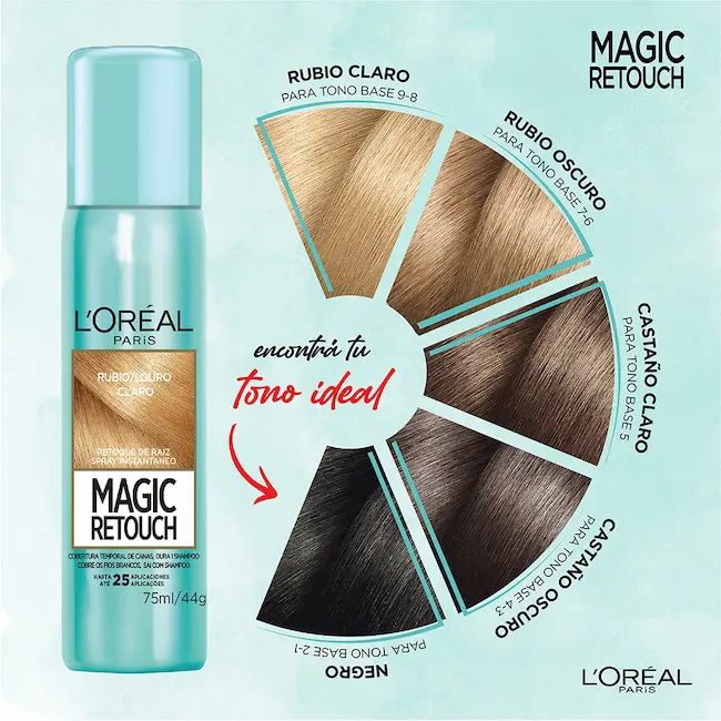 Spray Magic Retouch L'Oréal Paris encontra tu tono